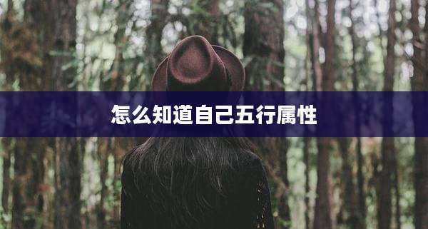 怎么知道自己五行属性