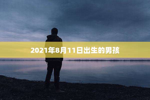 2021年8月11日出生的男孩