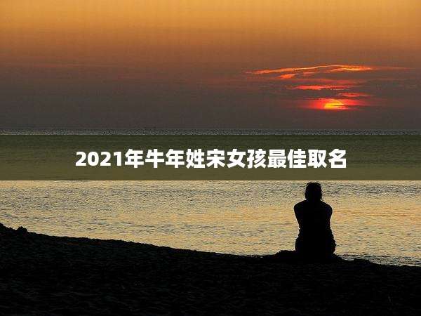 2021年牛年姓宋女孩最佳取名