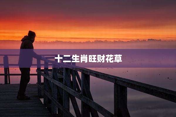 十二生肖旺财花草