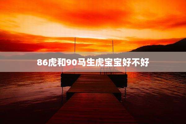 86虎和90马生虎宝宝好不好