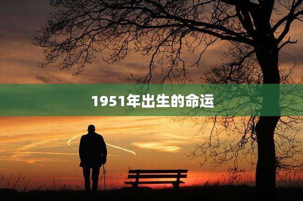1951年出生的命运
