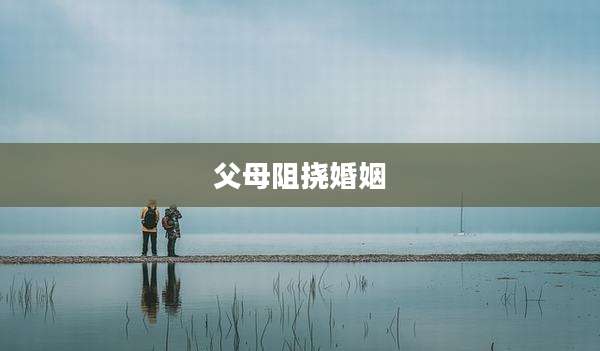 父母阻挠婚姻