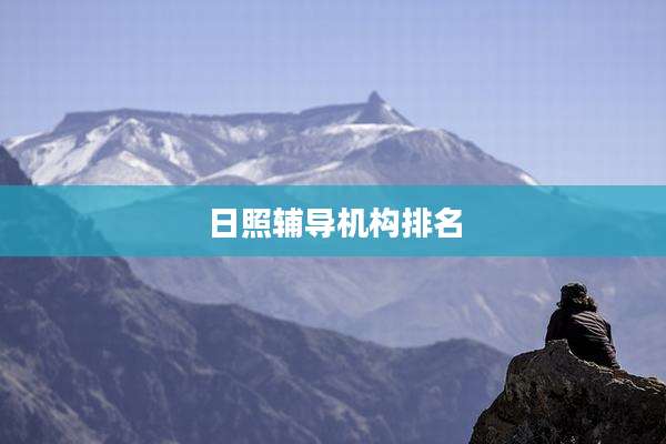 日照辅导机构排名