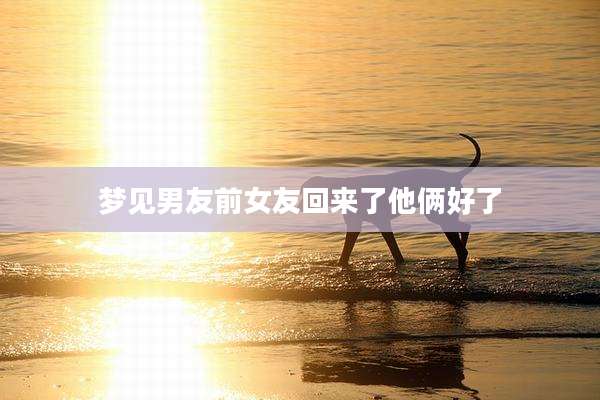 梦见男友前女友回来了他俩好了