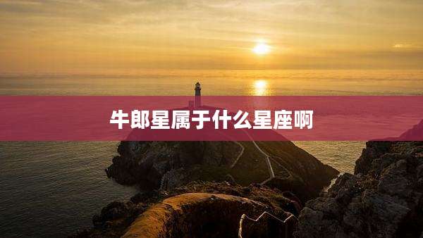 牛郎星属于什么星座啊