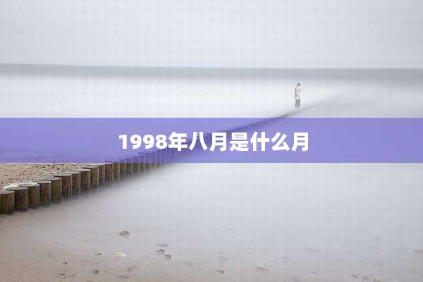 1998年八月是什么月