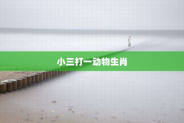 小三打一动物生肖