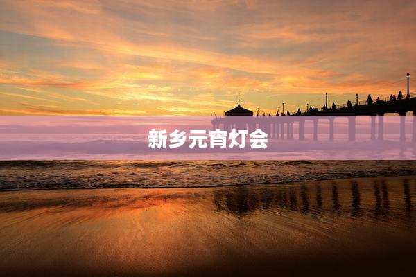 新乡元宵灯会