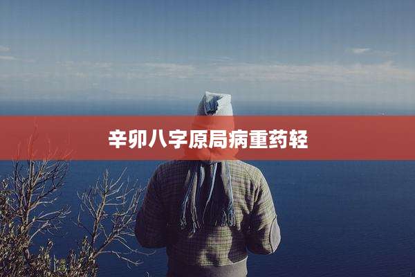 辛卯八字原局病重药轻