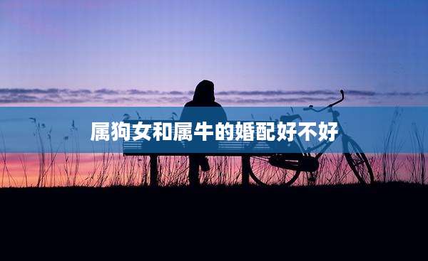 属狗女和属牛的婚配好不好