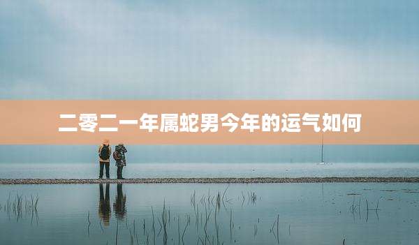 二零二一年属蛇男今年的运气如何