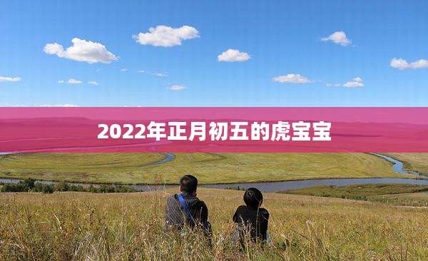 2022年正月初五的虎宝宝