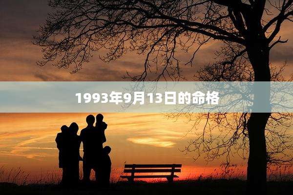 1993年9月13日的命格