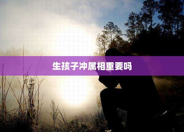 生孩子冲属相重要吗
