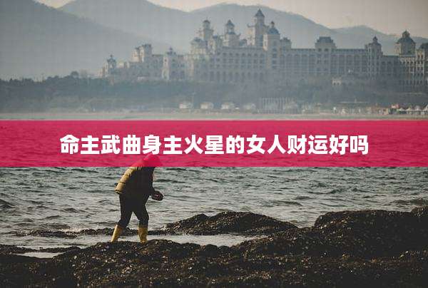 命主武曲身主火星的女人财运好吗