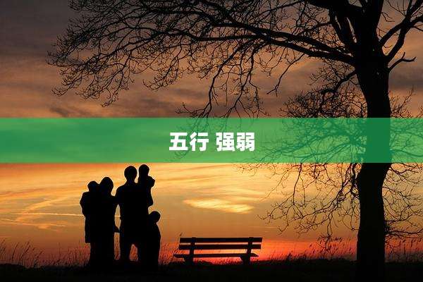 五行 强弱