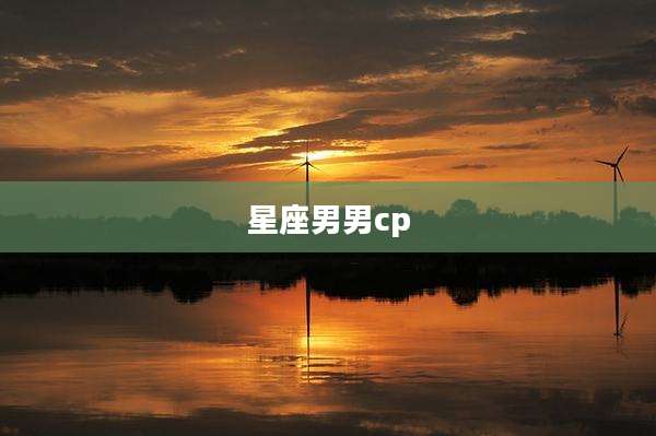 星座男男cp
