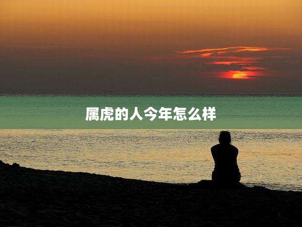 属虎的人今年怎么样