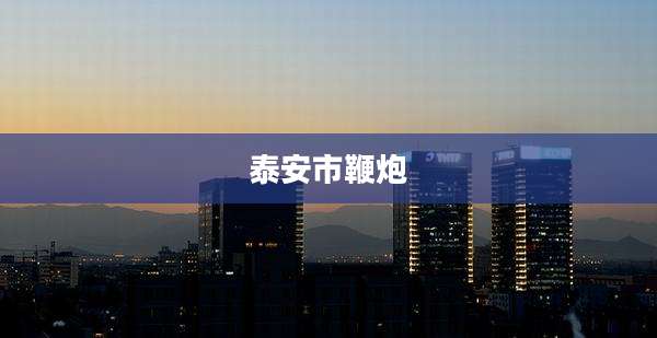 泰安市鞭炮