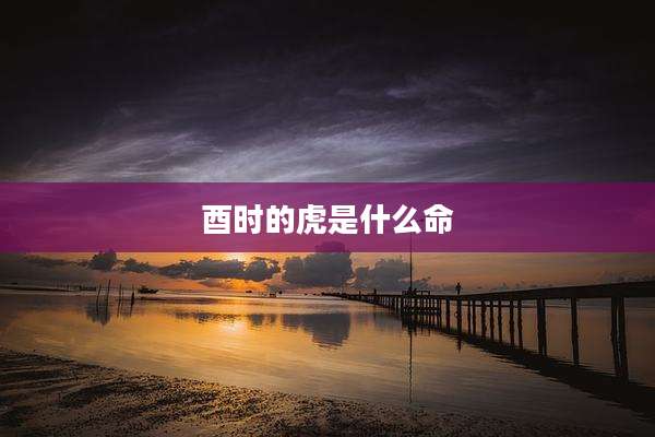 酉时的虎是什么命