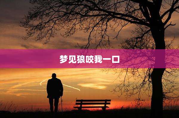 梦见狼咬我一口