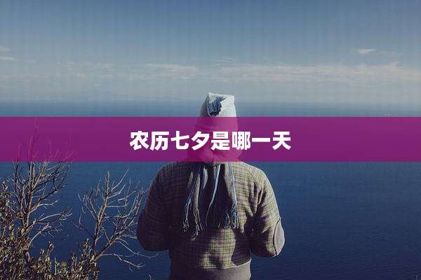 农历七夕是哪一天