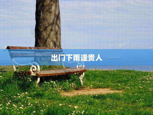 出门下雨逢贵人