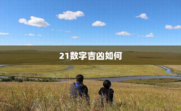 21数字吉凶如何