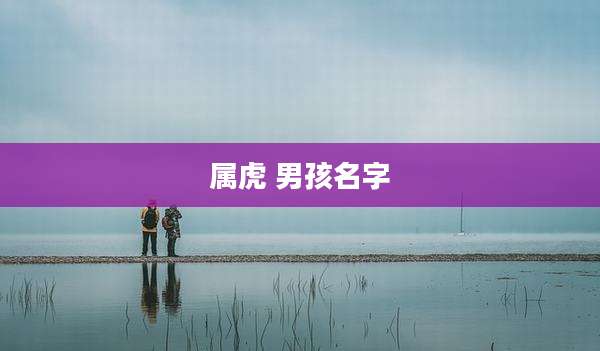 属虎 男孩名字
