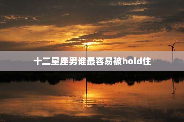 十二星座男谁最容易被hold住