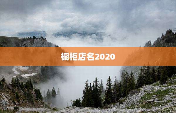 橱柜店名2020