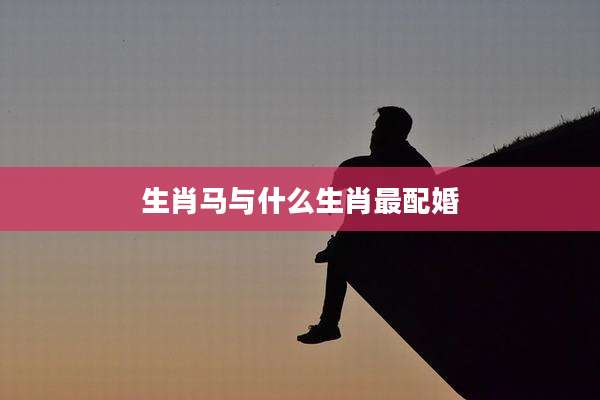 生肖马与什么生肖最配婚