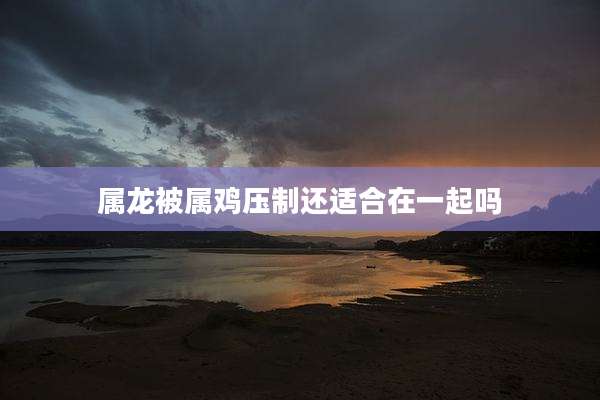 属龙被属鸡压制还适合在一起吗
