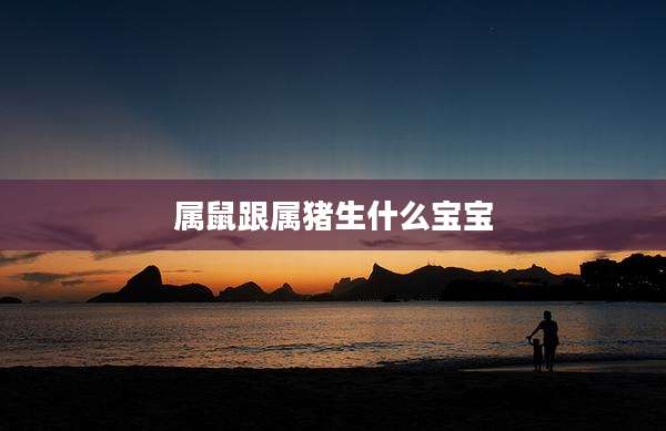 属鼠跟属猪生什么宝宝