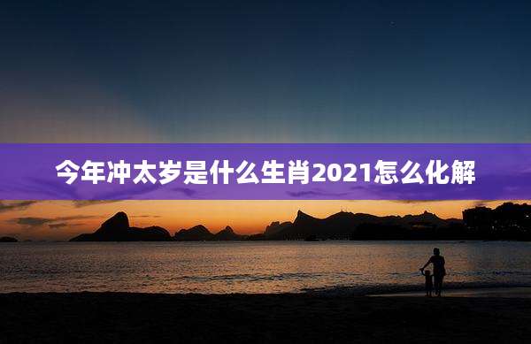今年冲太岁是什么生肖2021怎么化解