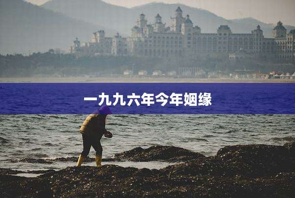 一九九六年今年姻缘
