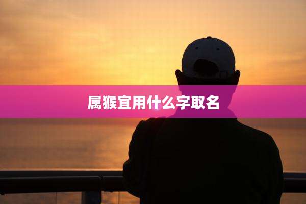 属猴宜用什么字取名