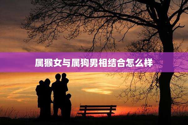 属猴女与属狗男相结合怎么样