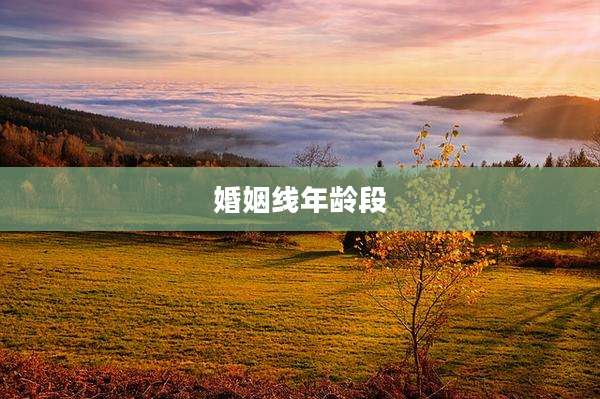 婚姻线年龄段
