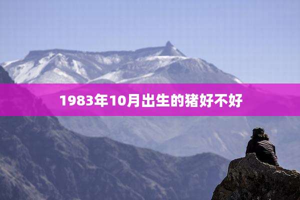 1983年10月出生的猪好不好
