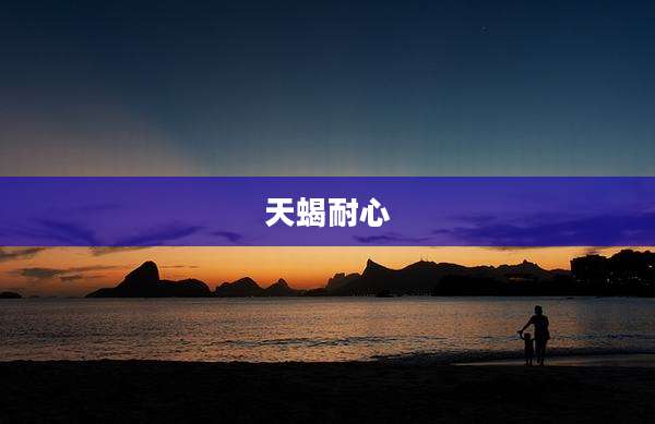 天蝎耐心