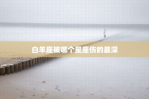 白羊座被哪个星座伤的最深