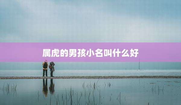 属虎的男孩小名叫什么好