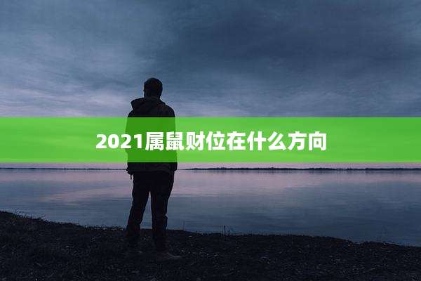 2021属鼠财位在什么方向