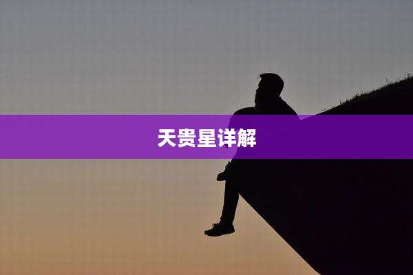 天贵星详解