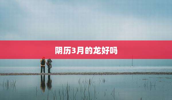 阴历3月的龙好吗