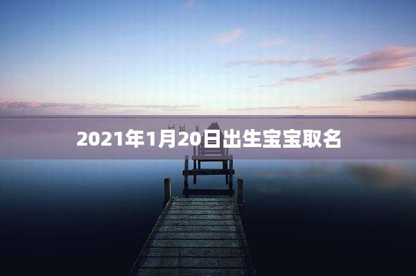 2021年1月20日出生宝宝取名