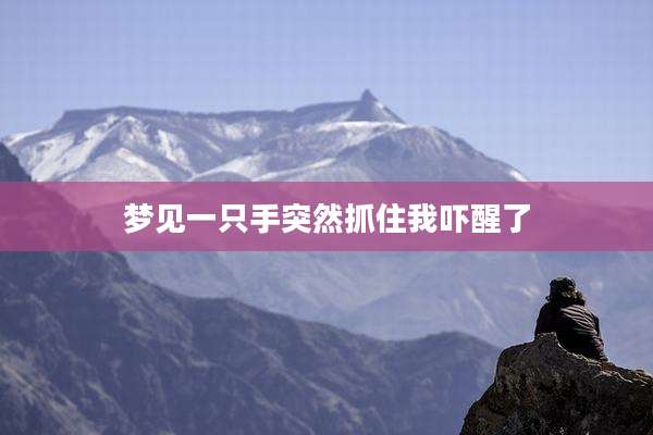 梦见一只手突然抓住我吓醒了