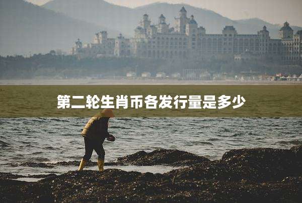 第二轮生肖币各发行量是多少